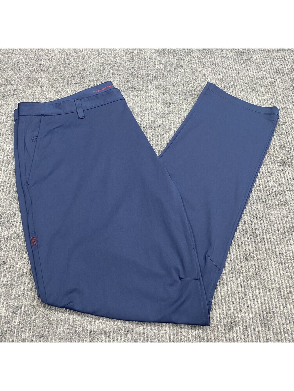 Rhone Commuter Pants Mens 40x33 Blue Stretch Performance Golf Casual RN 141364
